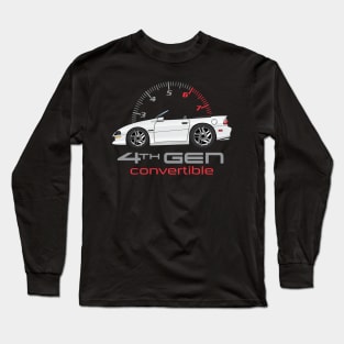 4th gen convertible-Arctic White Long Sleeve T-Shirt